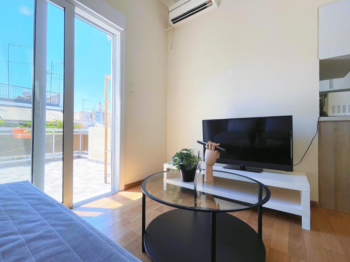 Wsd Luxury Stylish 1Bd Apt With City View Balcony Athens Luaran gambar